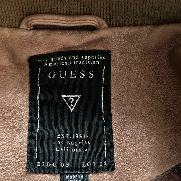 Guess leather jacket - Picture 6 of 11